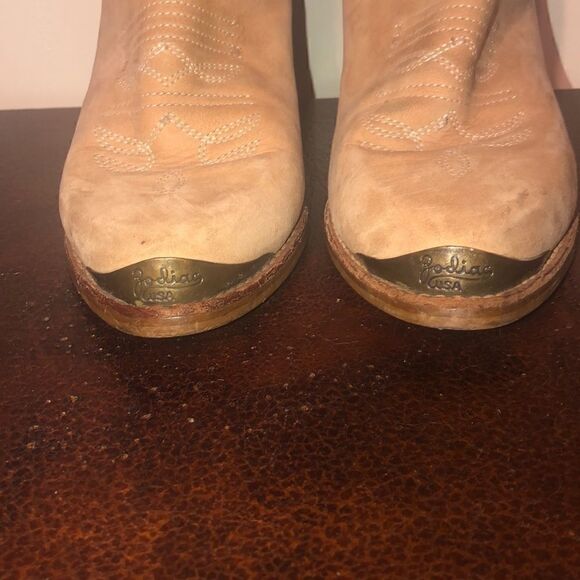 Vintage Zodiac Suede Leather Boots - Picture 2 of 8